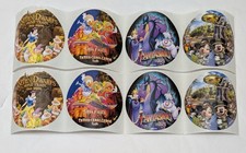 Lot(8) Disney World Stickers, Magic Kingdom Epcot, Hollywood, Animal Kingdom picture