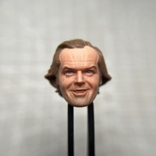 Painted 1/18 1/12 1/10 Jack Nicholson Shining Head Sculpt fit 3.75