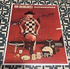 CARROLL SHELBY Autographed cover of Cowgirl Cobra Accessories Catalog RARE 4U picture