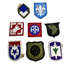 Vtg Lot Of Official Military Patches Insignia Specialty  picture