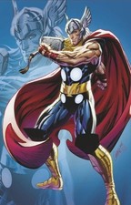 Marvel's  Thor: #1 [J Scott Campbell Virgin - 1:100] + 1 comic /And Top Loader picture
