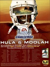 EA SPORTS Madden Challenge 2005 magazine ad picture