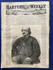 Harper's Weekly 6-1-1861 BUTLER 1st Civil War Victim CONFEDERATE CABINET ALABAMA picture