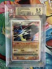 Pokemon 2007 Lucario Liv. X BGS 9.5 POP. 3 Mysterious Treasures 122/123 Italian picture