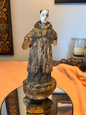 1850s - 1890s Spanish Colonial Santos Antique, wonderful patina, exquisite face picture
