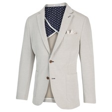 Blue Industry Men's Stretchy Blazer Brand New Core Uni Stretch Blazer Sand Color picture