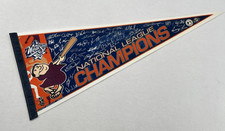 Vintage 1998 World Series Padres vs Yankees Full Size Pennant NL Champs MLB picture
