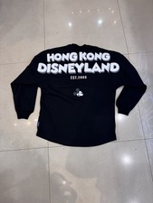 Hong Kong Disneyland Exclusive Spirit Jersey Mickey Black For Audlt size xsmall picture