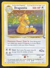 1999 Pokemon Fossil #4/62 Dragonite picture