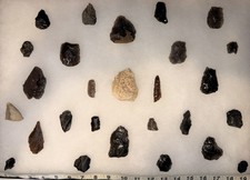 Large Group Of Chumash Points & Paleolithic Tools Santa Barbara California picture