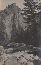 Postcard Colorado CO RPPC Boulder Castle Rock Beautiful View 1910s picture