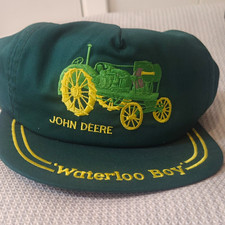 Vtg 91 John Deere Waterloo Boy collector series hat 5 of 5 snapback picture