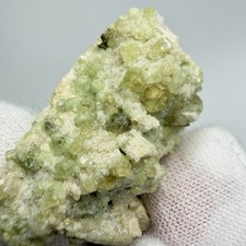 Exceptional Green Grossular Garnets with Diopside, Eden Mills, Vermont picture