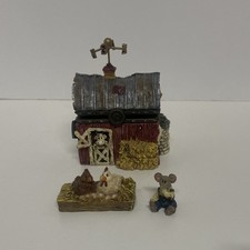 Boyds Bears Treasure Box Moonstein’s Dairy Barn Stinky McNibble 392126 NOS w/box picture
