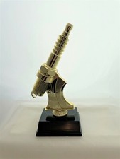 🔧SPARK PLUG TROPHY AWARD  CAR SHOW MECHANIC RACING BIRTHDAY WISHES PERSONALIZED picture
