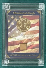 2025 A Word From POTUS Presidential Proof  George HW Bush 07/76 Coin & WH Relic picture