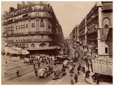 France, Marseille, Rue de la République Original Vintage Print Print Print D'é picture