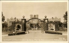 TALLAHASSEE FL Florida State University Entrance WM CLINE RPPC Real Photo PC picture