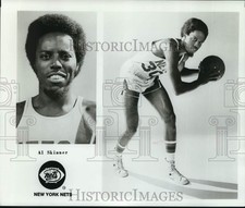 1977 Press Photo New York Nets basketball player Al Skinner - nos35257 picture