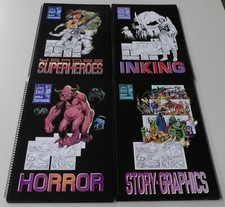 Joe Kubert's World Of Cartooning HC SET OF 4 - Horror - Inking - Story - Heroes picture