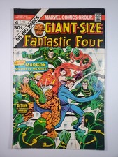 Giant-Size Fantastic Four #4 FN 1975 Key Issue 1st Apearance Multiple Man picture