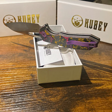 Kubey Blackout KB259C – M390 Blade – Titanium Handle – Max Tkachuk Design – Colo picture