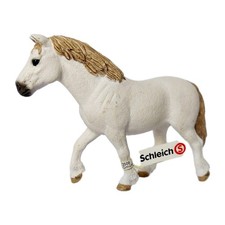 SCHLEICH-Welsh White Pony Mare Horse Figurine-USED w/ Tag 2017 D-73508 D-73527 A picture