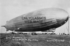 1929 GRAF ZEPPELIN AIRSHIP AROUND THE WORLD FLIGHT 8x12 PHOTO LOS ANGELES CALIF. picture
