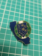 Vtg CAHPERD California Assoc Health PE Rec Dance Gold Tone Lapel Pin picture
