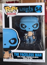 Funko POP Books: THE FACELESS MAN #54 Into Darkness Lights Out IN HAND picture
