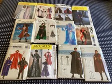 12 Costumes Sewing Patterns 10 Uncut Simplicity McCalls Butterick picture