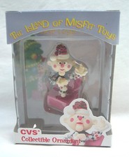 Vintage 1999 Rudolph Island Of Misfit Toys CHARLIE IN THE BOX CVS ORNAMENT picture