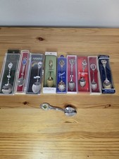 Vintage Souvenir Spoon Collection Lot of 10 Silver Plated Canada Hawaii Toronto picture