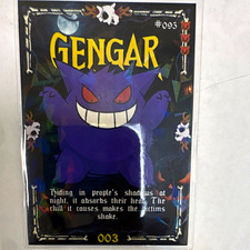 Pokémon Gengar Holo Non-Sport Trading Card #095 English Set 003 picture