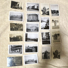 Vintage B&W WW2 Japan Photo Lot 83 Soldiers Airplanes Gliders V-Mail Buildings picture