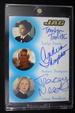 2006 TK Legacy JAG Ensemble Auto Card Tamlyn Tomita, Andrea Thompson Tracey JC5 picture