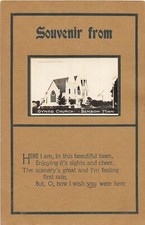 G49/ Benson Minnesota RPPC Postcard c1910 Synod Church Building 1 picture