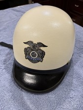 Vintage 1960's LAPD Helmet Bell Toptex Police Officer Riot Motorcycle LosAngeles picture