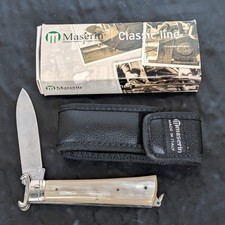 NIB Maserin 155/1CR Folding Hunting Knife 420 SS 3.5