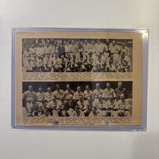 1933 First All-Star Game Team Pictures Babe Ruth & Lou Gehrig Rare Antique HOF picture