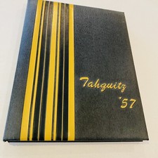 1957 Tahquitz High School Yearbook  Hemet High School California Vintage NEW picture