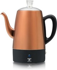 Coffee Percolator Electric With Keep Warm Function, 10 Cups Stainless Steel picture