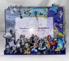 Disneyland 60th Diamond Anniversary Mickey & Friends Photo Picture Frame 5