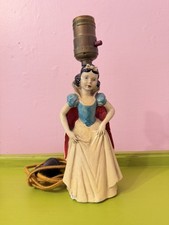 1938 Rare Antique Disney Snow White Lamp (Working) (Tested) by La Lamp picture