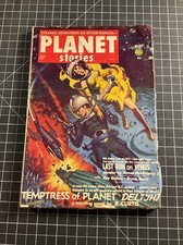 Planet Stories 1953 May. Contains The Infinites by Philip K. Dick.  Pulp picture