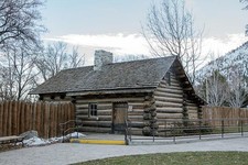 Photo:Genoa Nevada Oldest Cabin Jackass Express Stop 1860s Log Cabin picture