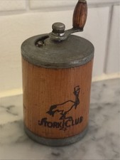 RARE Vintage Stork Club NYC George Thompson LA Mid-Century Pepper Mill / Grinder picture