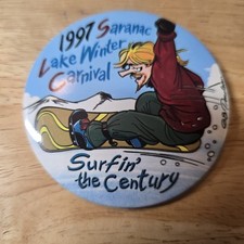 Saranac Lake Winter Carnival 1997  Surfin' The Century G Trudeau Doonesbury picture