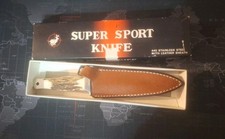 VALOR SUPER SPORT BOOT KNIFE 437 VINTAGE 80's IN BOX NEW OLD STOCK MINT COND  picture