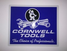Cornwell Tools advertising metal sign Garage Shop Mancave New 10x12